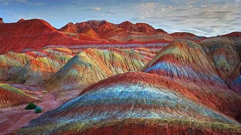  Binggou Danxia Rainbow Mountains Enchanting Natural Wonders and Geological Masterpiece!